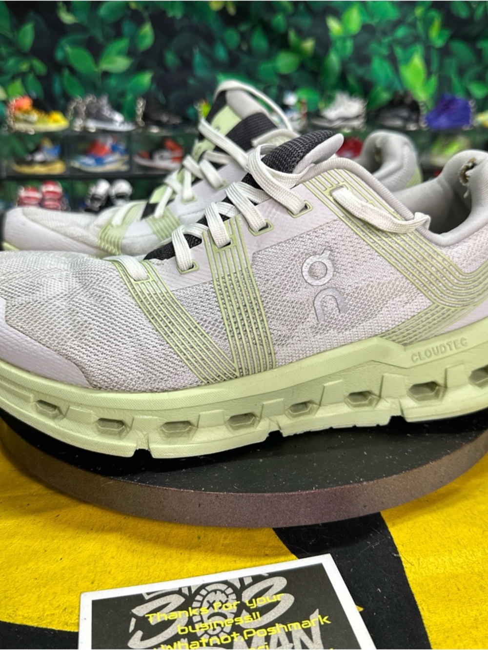 On Cloudgo White Meadow Size 8W